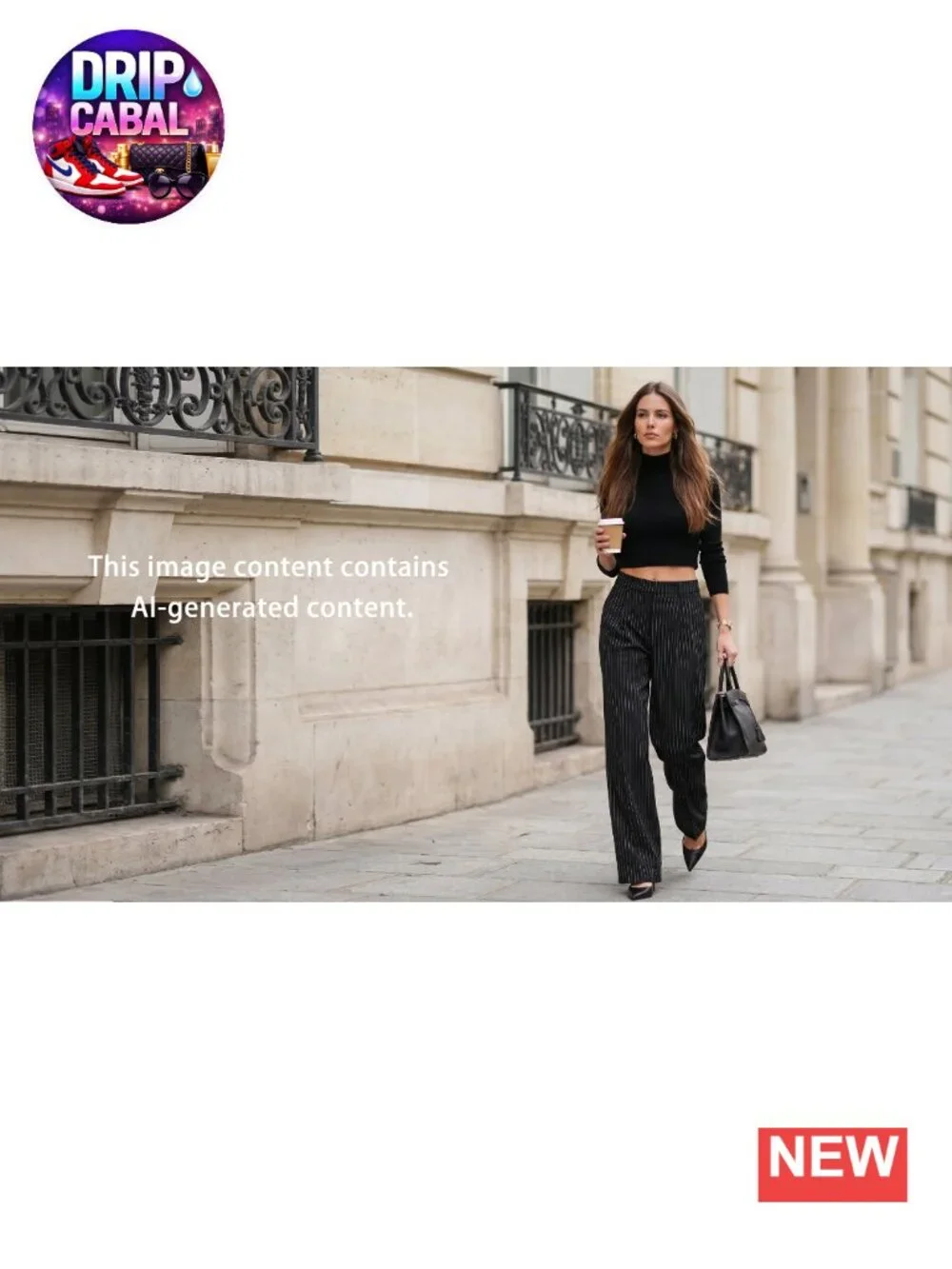 High Waisted Pinstripe Wide Leg Slacks for Women Business Casual Dress Pants